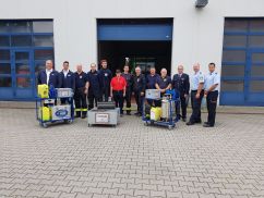 Gruppenfoto zur Schaumtrainerausbildung (Foto: KFV LDS e.V.)