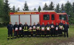 Gruppenfoto der Kreisausbildung Technische Hilfeleistung in Ragow