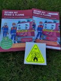 Neues Arbeitsheft "Sicher mit Feuerwehr und Flamme" - Spielend lernen mit digitalen Inhalten