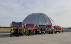 Fahrsicherheitstraining für die Feuerwehren der Stadt Lübben