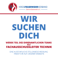 WIR SUCHEN DICH - Fachausschussleiter Technik des KFV LDS e.V.