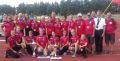 Das Team Brandenburg beim Feuerwehrsport EuregioCup im Thüringischen Zeulenroda