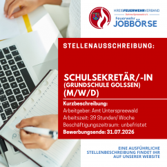 Schulsekretär (m/w/d)