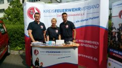 v.l.n.r. Sascha Wegehaupt, stellv. Vorsitzender, Doreen Lindenau, FA-Leiterin Gesundheit, Sport & Fitness und Mathias Liebe, Geschäftsführer
