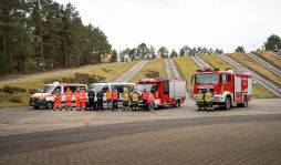 5.Geländetraining in der Verkehrs Versuchsanlage in Horstwalde