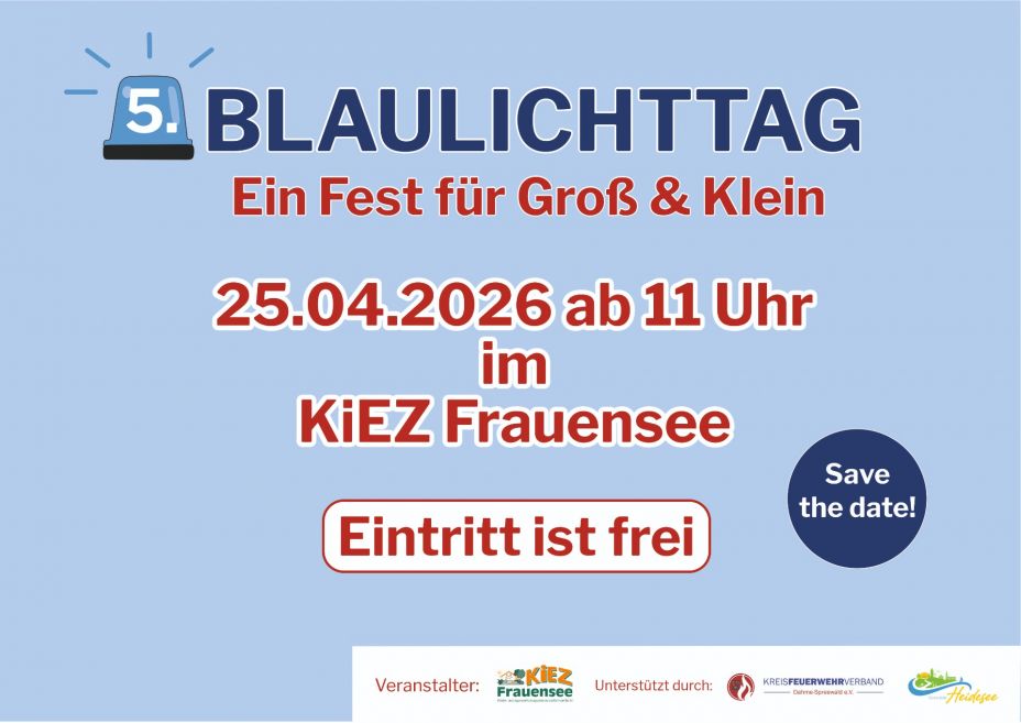 5. Blaulichttag 2026
