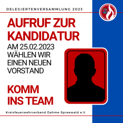 Aufruf zur Kandidatur 