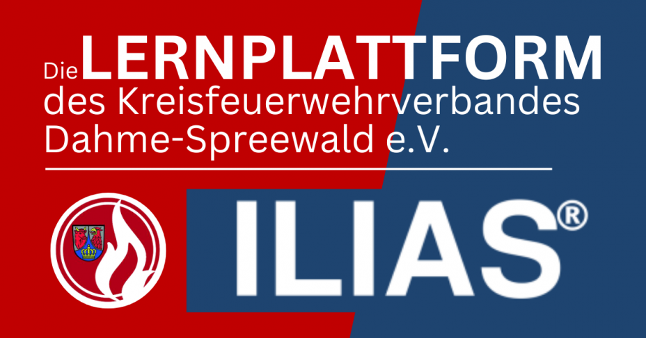 ILIAS Lernplattform des Kreisfeuerwehrverbandes LDS - Klicken Sie einfach auf das Bild und erfahren mehr dazu ... 