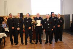 Ehrenzeichen KFV LDS in Silber- Mario Miethling (Ortswehrführer FF Briesen)