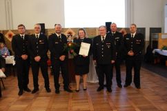 Ehrenzeichen KJF LDS in Bronze - Melanie Hohmann (Jugendwartin FF Märkisch Buchholz)