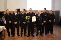 Ehrenzeichen KFV LDS in Silber- Peter Kohlhase (Ortswehrführer FF Teupitz) 