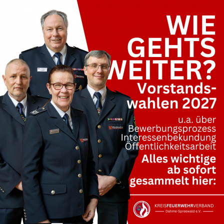 Wie geht es mit den Vorstandswahlen der KFV LDS weiter ? 