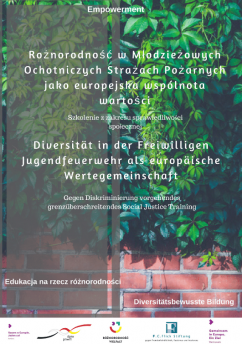 Plakat "Diversität in der Freiwilligen Jugendfeuerwehr"