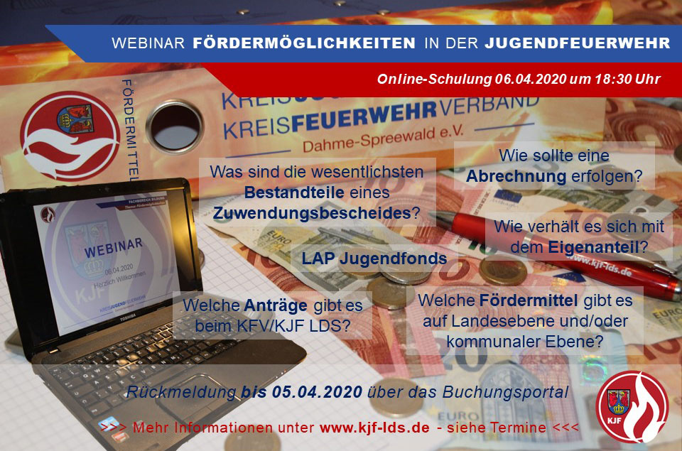 Webinar Fördermittel