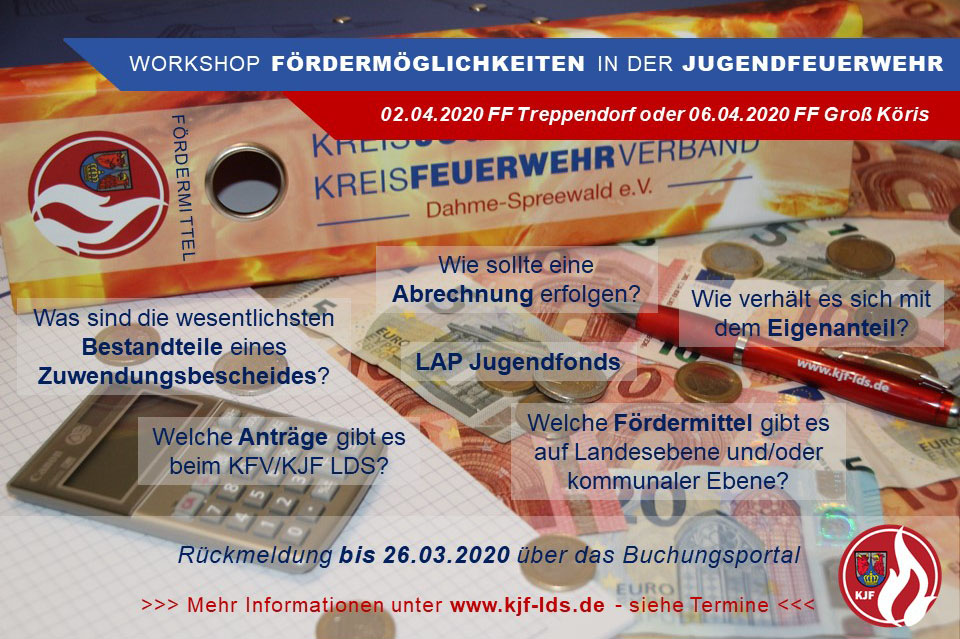 Workshop Fördermittel