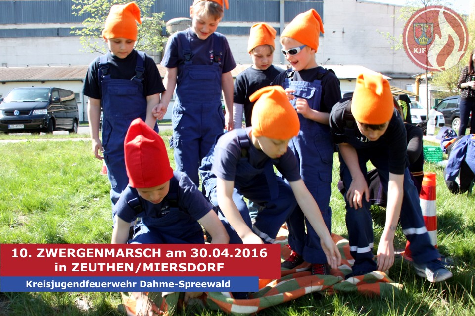 Ankündigung Zwergenmarsch 2016