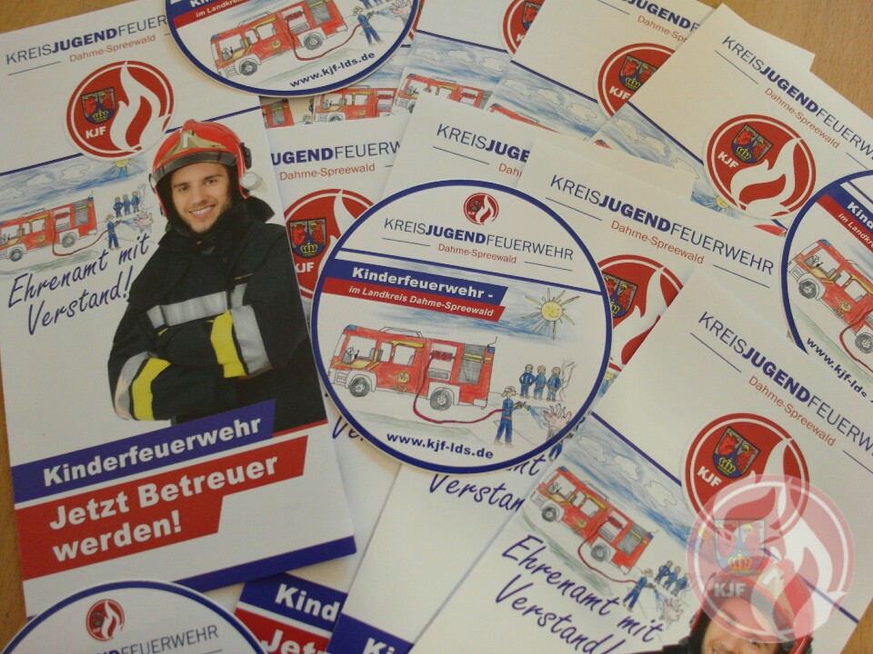 Flyer und Aufkleber