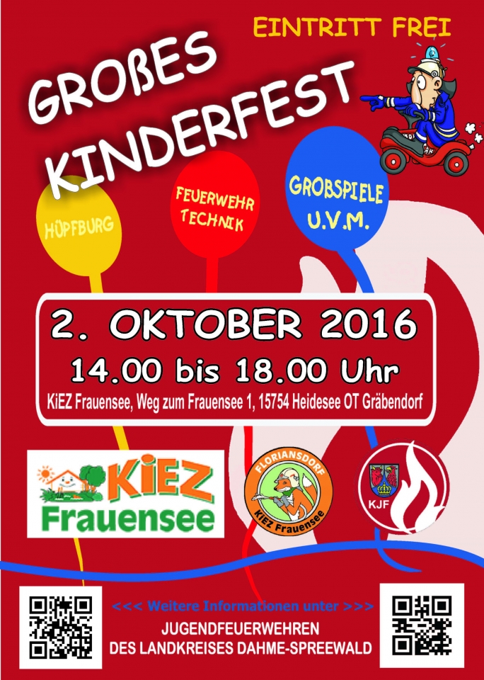 Plakat Kinderfest
