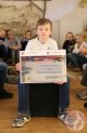 Gewinner des Malwettbewerbes "Kinder in Feuerwehr" - löst den Gutschein im Floriansdorf KiEZ Frauensee ein