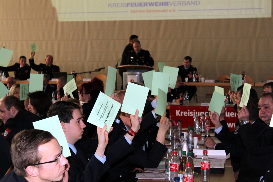Beschlussfassung durch die Delegierten