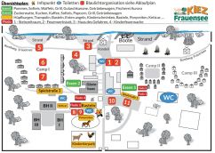 Lageplan zum 2. Blaulichttag