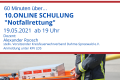 2. Online Schulung "Notfalltrettung"