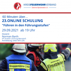 Online Schulung "Führen in den Führungsstufen"