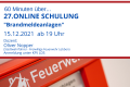 2. Online Schulung Brandmeldeanlagen 