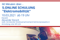1. Online Schulung "Elektromobilität" - AUSGEBUCHT -