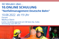 Online Schulung "Notfallmanagement Deutsche Bahn"