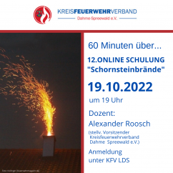 Wiederholung Online Schulung "Schornsteinbrände"