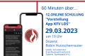 Wiederholung Online Schulung Vorstellung "Feuerwehr App KFV LDS"
