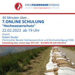 Wiederholung Online Schulung "Hochwasserschutz"