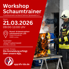 5. Workshop "Schaumtrainer Ausbildung"
