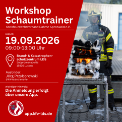 6. Workshop "Schaumtrainer Ausbildung"
