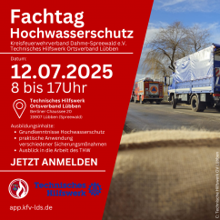 Klicken Sie einfach auf das Bild, um sich für den Fachtag Hochwasserschutz 2025 anzumelden. 