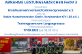 Abnahme Leistungsabzeichen FwDV 3 - ABGESAGT -