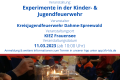 Experimente in der Kinder + Jugendfeuerwehr (Juleica Verlängerung)